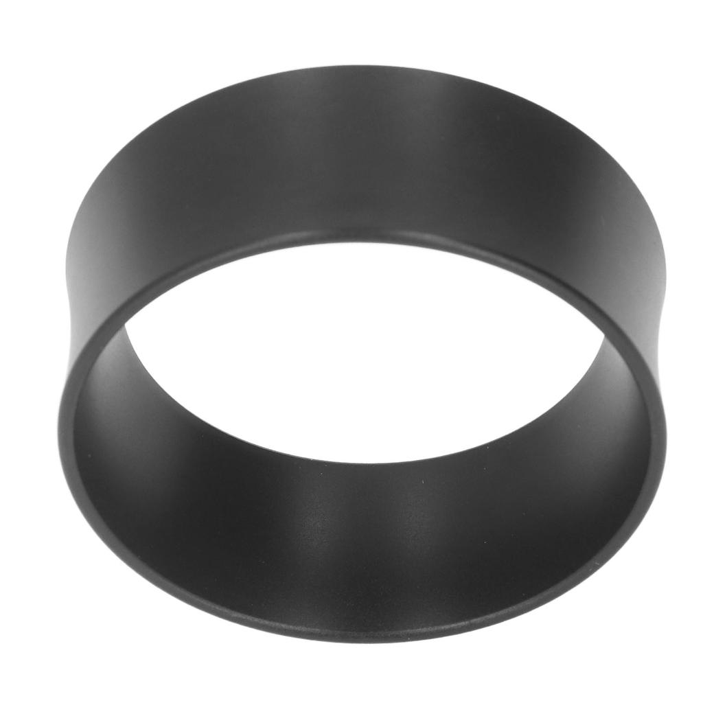 58mm Coffee Dosing Rings Prevent Flying Aluminium Alloy Coffee Powder Rings for Coffee Machine Black