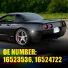 Rear Side Marker Light Housings For 1997-2004 Chevrolet Corvette C5 Smoked EOOK
