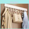 Modern Minimalist Adhesive Wall Hangers With Multiple Hooks For Home Organization And Bathroom Decor