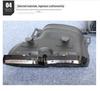 Mercedes-Benz C-Class W205 C63S Rear Lip Spoiler with AMG Tailpipe