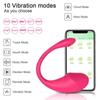 Women's Wireless APP Remote Control Vibrator Women's Vibrating Panties Toys Couple Sex Toys Bluetooth Dildo Vibrator