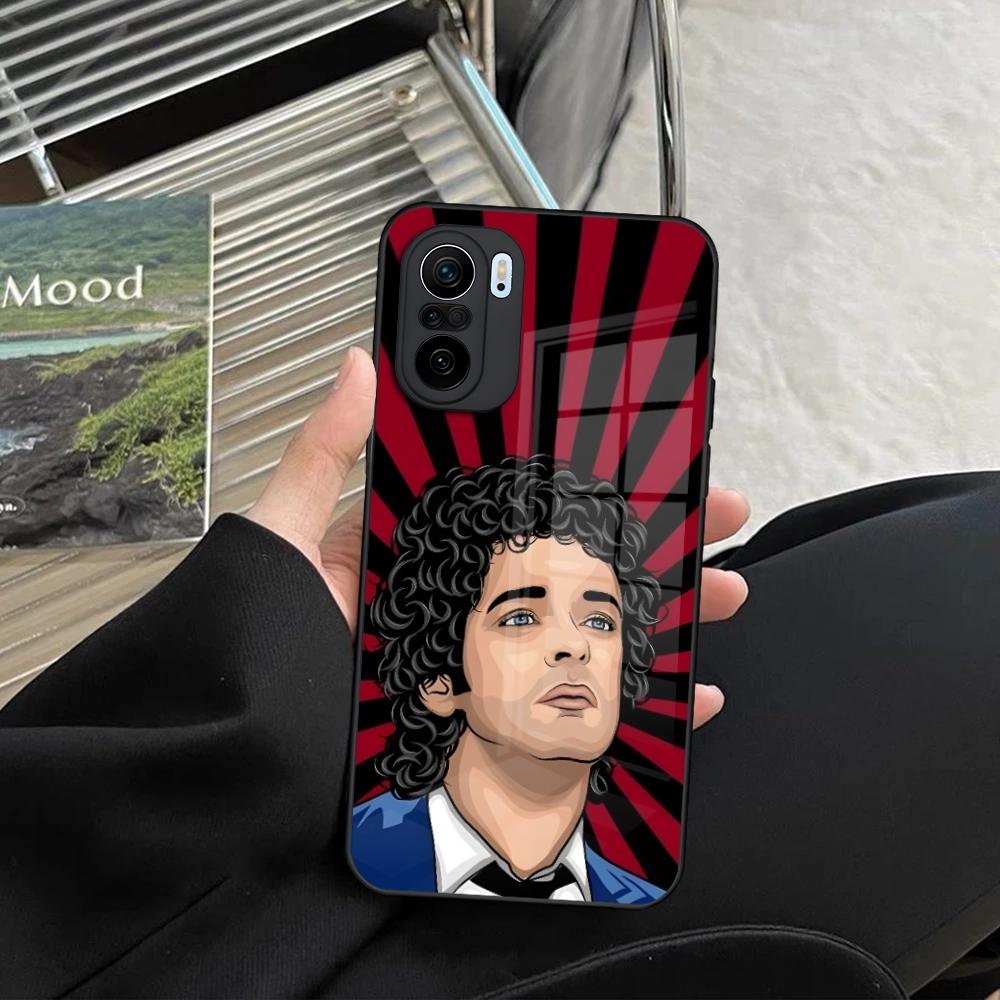 Argentina Gustavo Cerati Soda Stereo Phone Case for Xiaomi Redmi Note 14 13 12 11 Ultra Pro Lite 5G toughened glass Cover