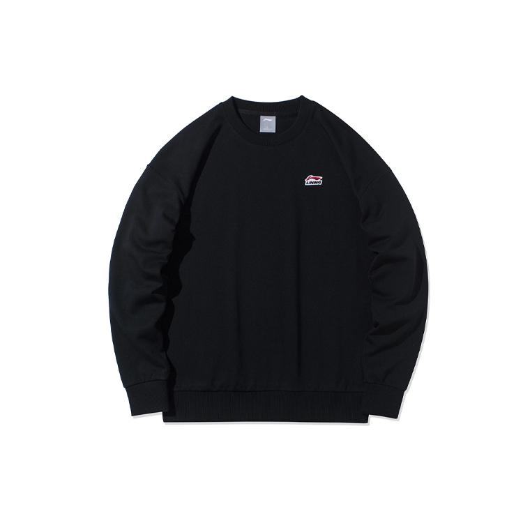 Li Ning Sports Fashion Collection Sweatshirt Men's Black AWDR575-1