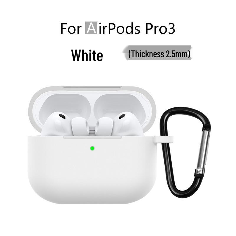 Compatible with Apple AirPods Pro 3 Silicone Protective Case, Bluetooth Earphone Cover