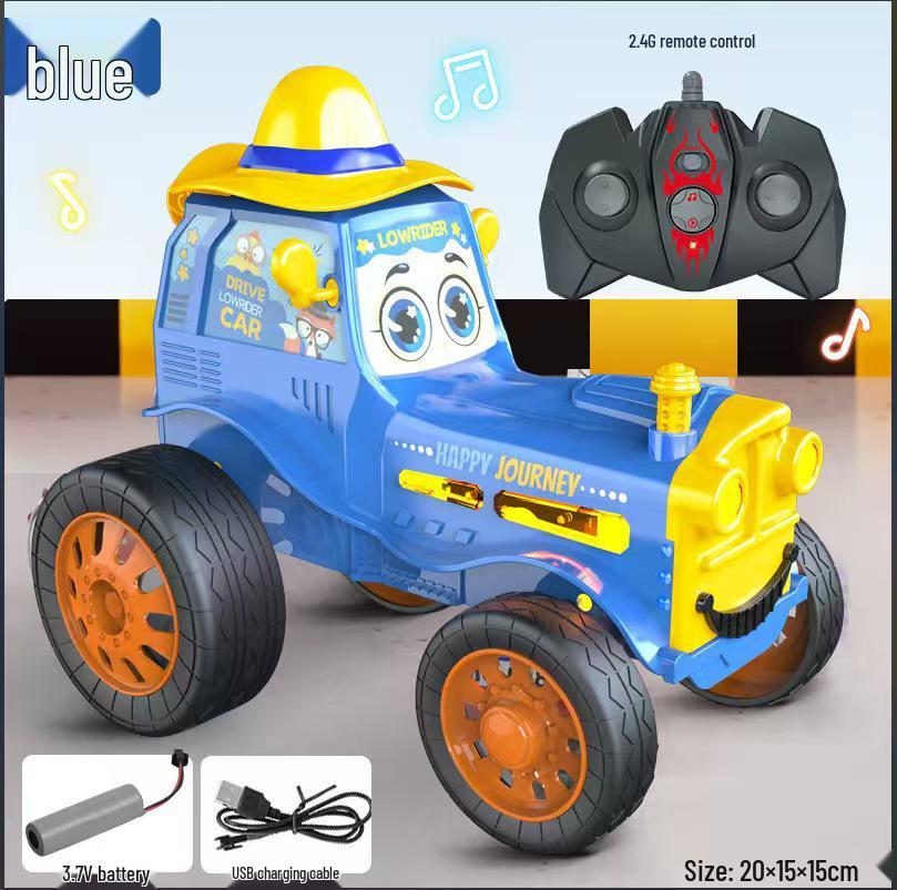 

Танцующий трюковой поезд на радиоуправлении со светом и музыкой для детей