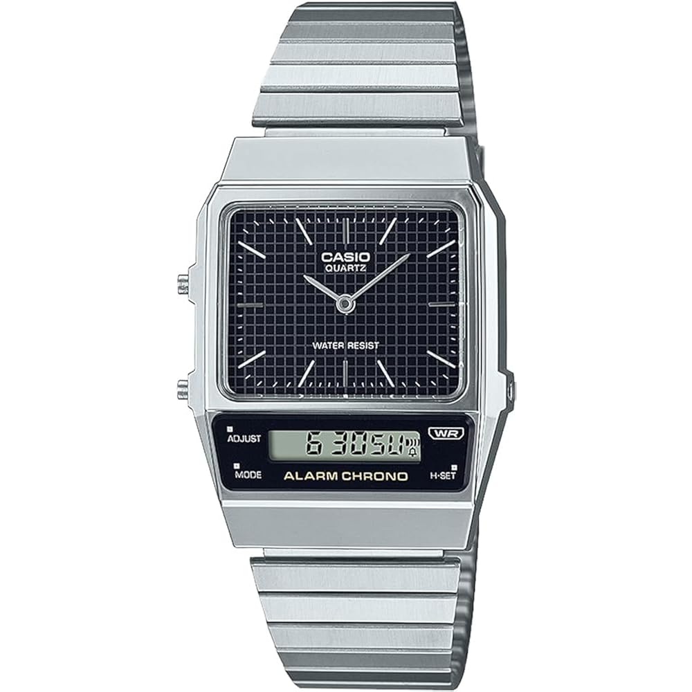 

[Casio] Часы Стандартные AQ-800E-1A Серебристые Репринт Ретро Современный Дизайн [Параллельный Импорт]