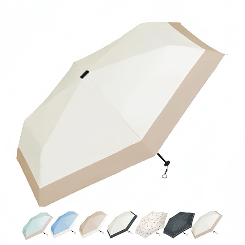 

[2024 Ultra-lightweight design] For autumn parasol folding umbrella UV cut 100 super lightweight shading heat shield stain For both rain and shine UV