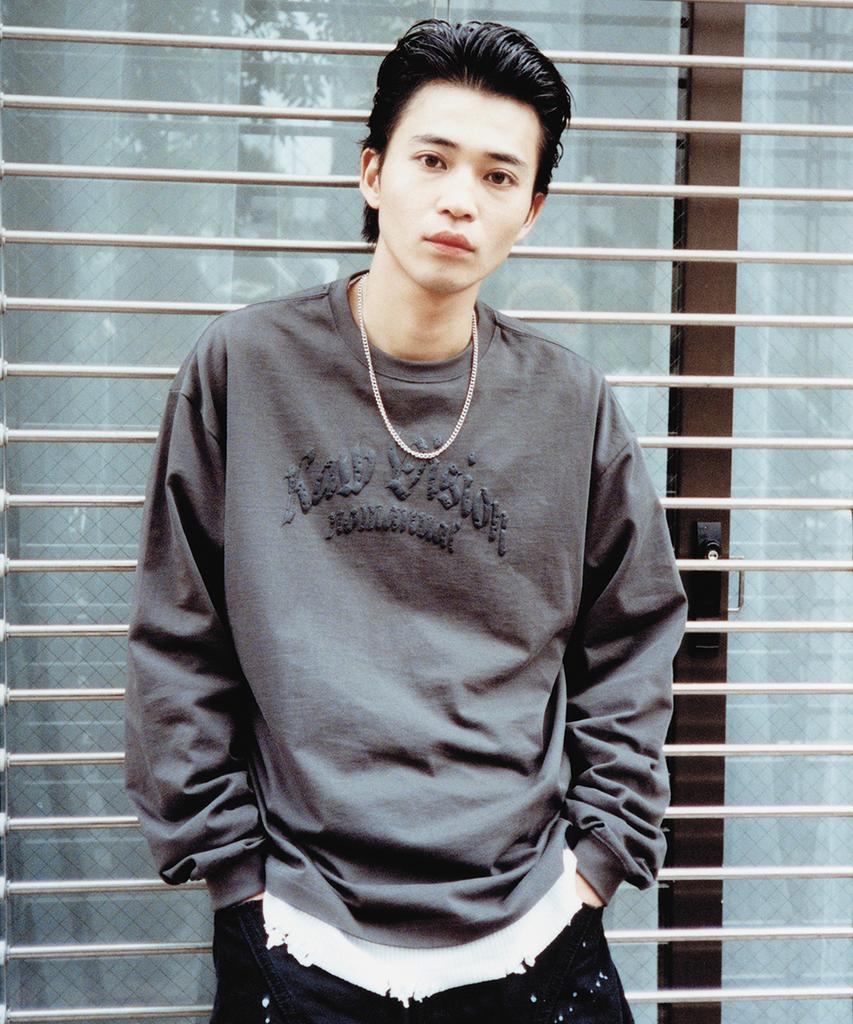 Nomaenyueol F.P Long Sleeve Tee - Charcoal