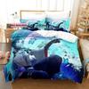 Game Genshin Impact Xiao Genshin Impact Bedding Set Duvet Cover Sheet Printed Pillowcase Full Queen King Size Comforter Bedroom