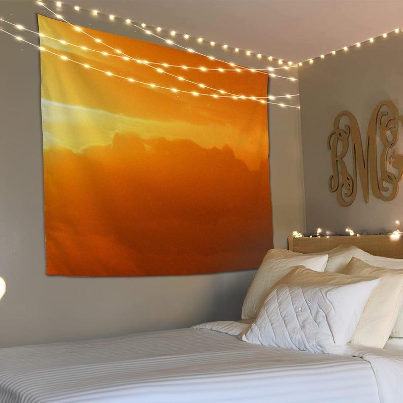Clouds tapestry 75x100 чёрный