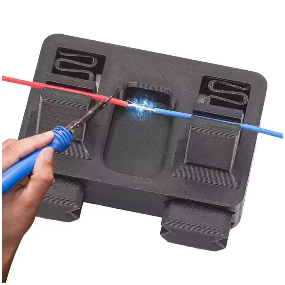 ABS Electric Welding Wire Soldering Fixture High Temperature for 0.1-0.7cm Thick And Thin Wire Clamps Welding Repair Tools