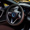 ZATOOTO Steering Wheel Cover for Kei Small Comfortable Premium Interior Brown Cars, Size, Stylish, Grip, Anti-Slip, Stain-Resistant, Part, (LY153-BR)