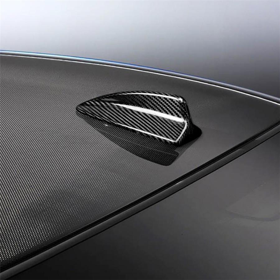 For 2007-2013 BMW E90 E92 M3 E82 1 & 3-serie Coupé Karbonfiber Antennedeksel