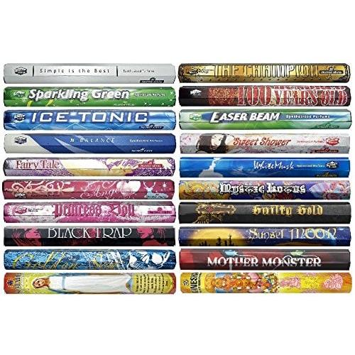 Palmato Aroma Blends Legend Incense Sticks, 20 Varieties x 1 of Each, 3cm x H24.4cm