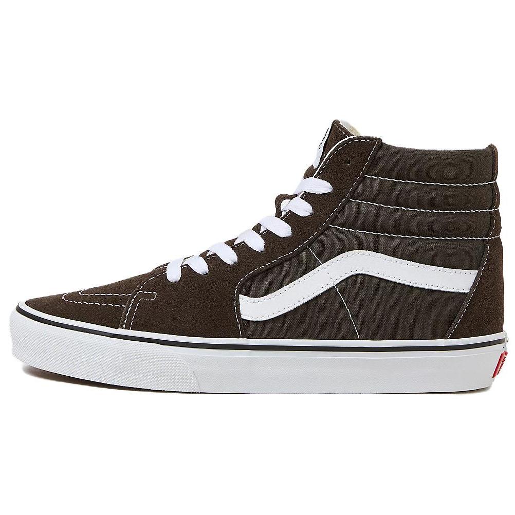 Vans Sk8 Hi Comfortable Fashion High-Top Skate Shoes Unisex Sneakers Brown VN000CMXD4C