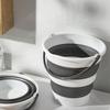 Folding Bucket Fishing Camping Washing Water Pail Outdoor Water Bucket Outdoor