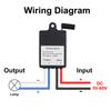 433Mhz RF Wireless Relay Remote Control Switch DC 5-60V 10A Smart Switch Receiver Self locking/Interlocking/Jogging/Delay Relay