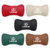 Lexus Car Seat Suede Memory Cotton Neck Pillow Headrest For Lexus LS LC RZ RX330 IS250 Ct200h ES300h RX350 IS300h NX300h RX400h