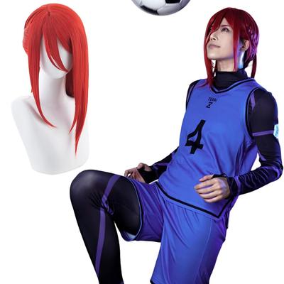 Blue Lock Cosplay Chigiri Hyoma Cosplay Costume with Chigiri Hyoma Soccer Training Team Chigiri Building First Jersey Number Blue Lock Rank 292 Hyoma