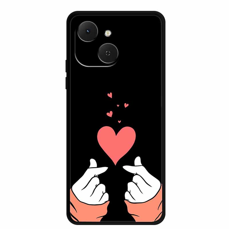 Phone Cover For Tecno Spark 40C Cases Silicone Bumper Lovely Soft TPU Coque for Spark 40 C Funda Tecno Pop 10 Pro Protector Case
