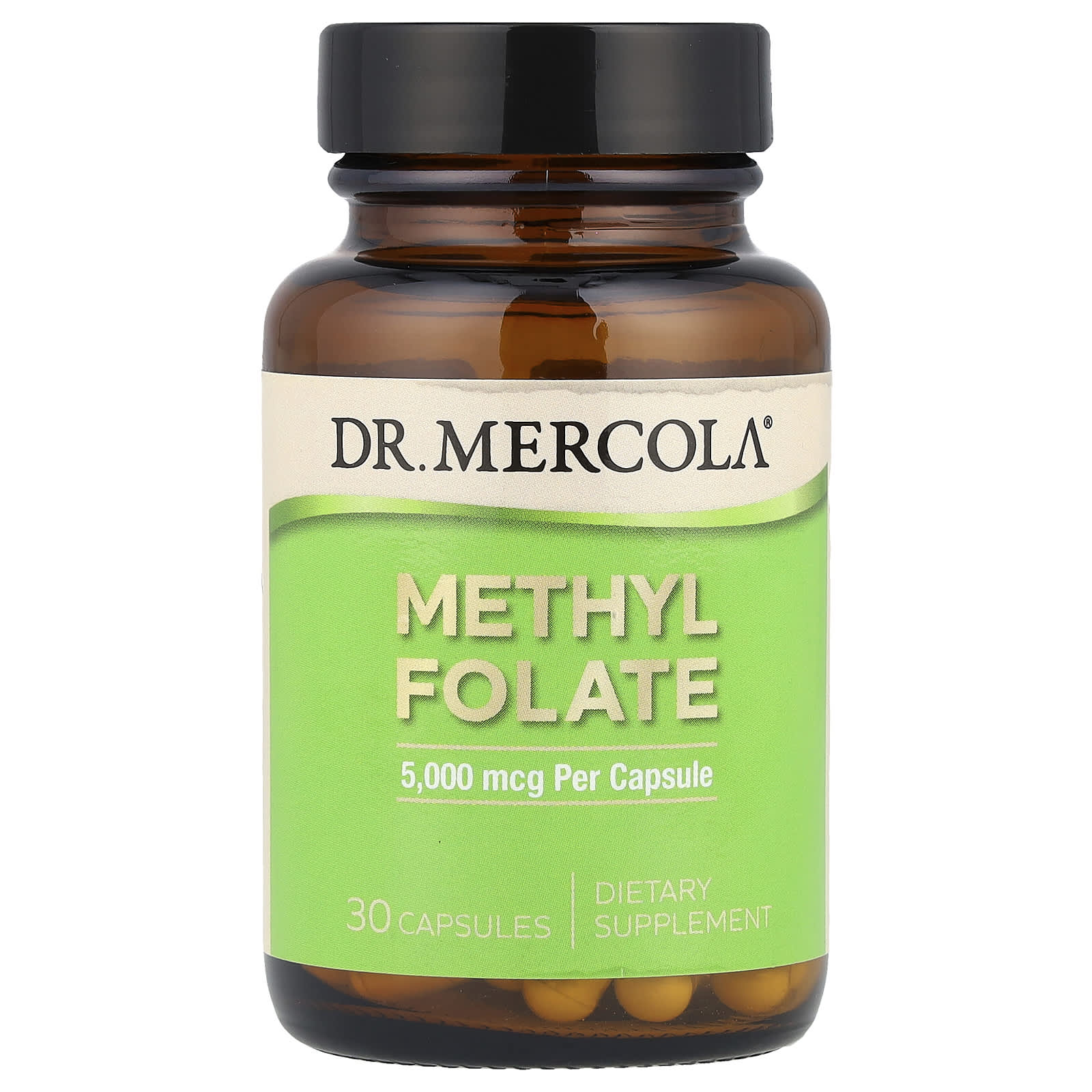 

доктор. Mercola, Метилфолієва кислота, 5 мг, 30 таблеток