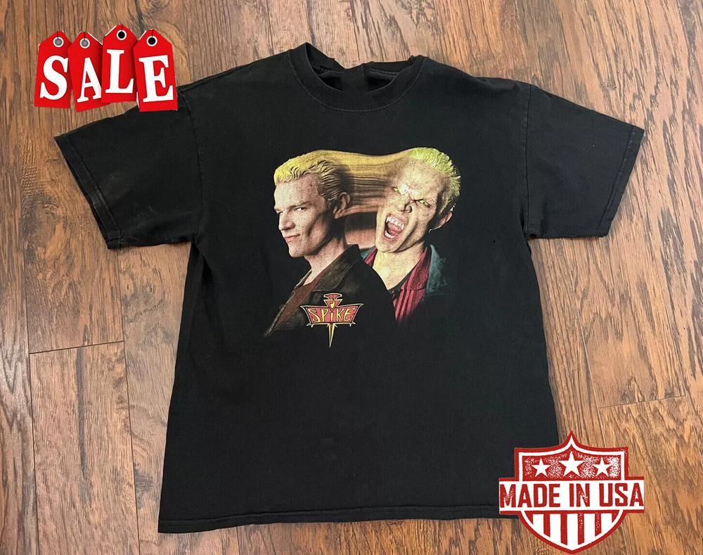 New Buffy The Vampire Slayer Spike Gift For Fans Unisex S-5XL Shirt Unisex T-Shirt L