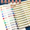 Soft Tip Colored Pens for Drawing, Journaling, Painting & Calligraphy – English Brush Art Outlining Set with New National Colors