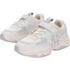 MLB Comfortable Versatile Durable Breathable Low-Top Casual Shoes Kids sneaker Light-Gray White 7ASHJBC5N-50IVS