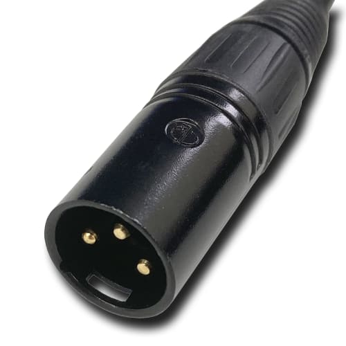 F-Factory Microphone Cable, XLR Cable (Male-Female), 15m, Canon Cable, XLR Balanced Connection, 3-Pin Microphone Recording, Professional Recording, Co