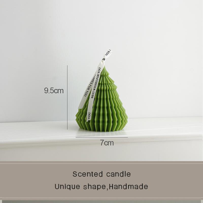 Christmas candle scented ornament niche birthday gift fragrance companion gift Christmas tree scented candle