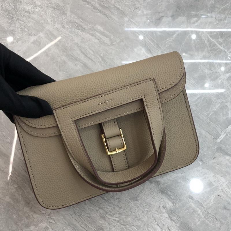 2026 Nuova Borsa da Donna Mini a Forma di Ferro di Cavallo 21,28 cm in Pelle Fibbia Dorata Argento Portatile a Tracolla