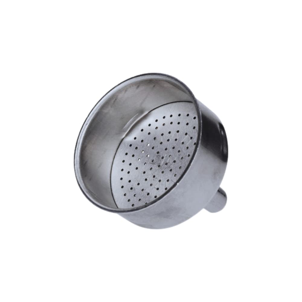 Bialetti Espresso Maker Replacement Funnel for Moka Express (12 Cups), 0800137, Approx. 8.2 X 8.2 X 11.8 Cm