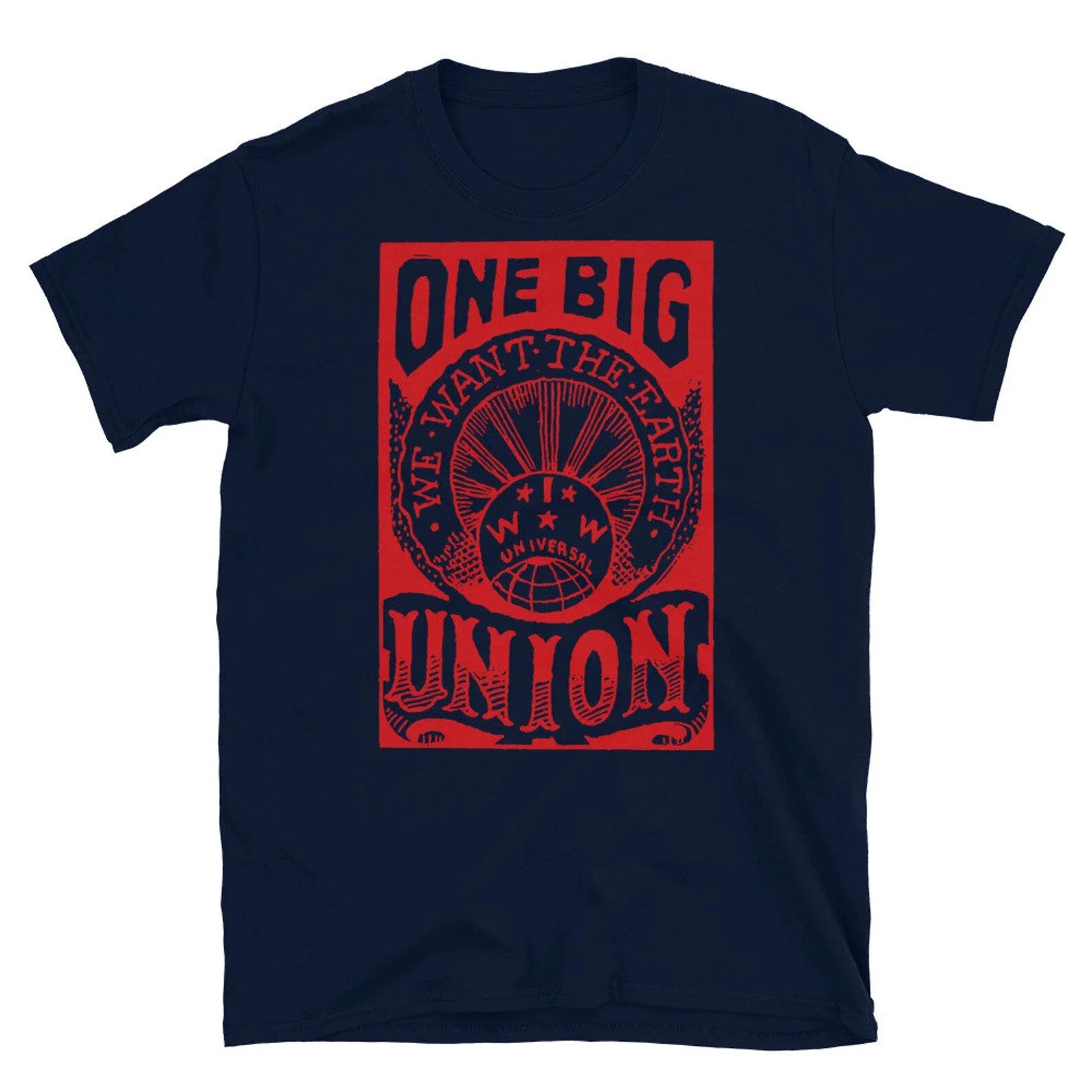 One Big Union IWW Industrial Workers of the World T shirt tee XS