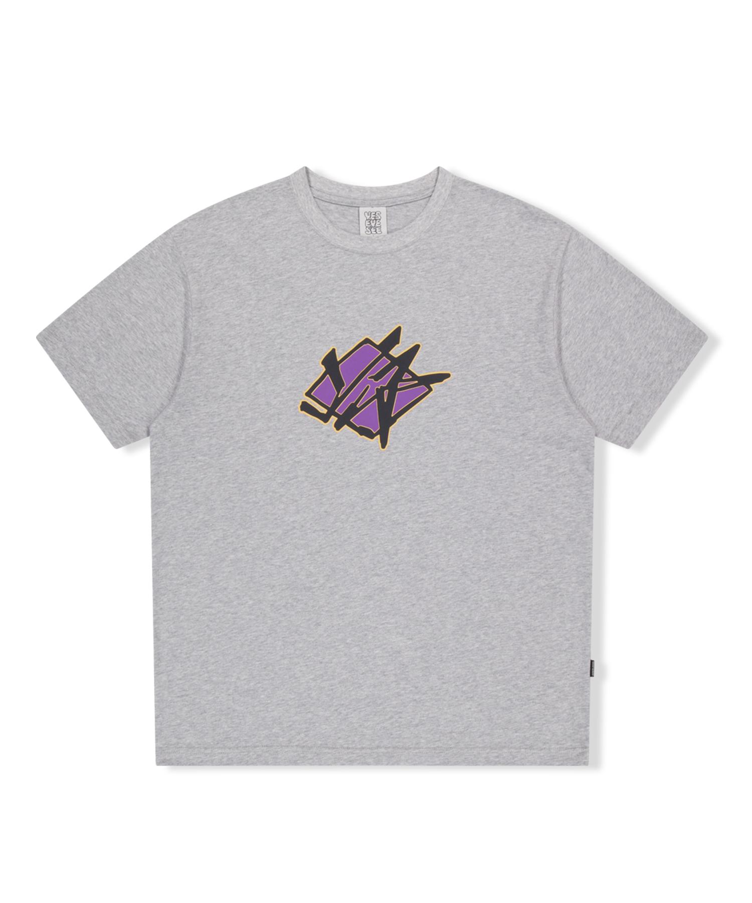 Yes Ic Y.E.S Sign Tee Grey M