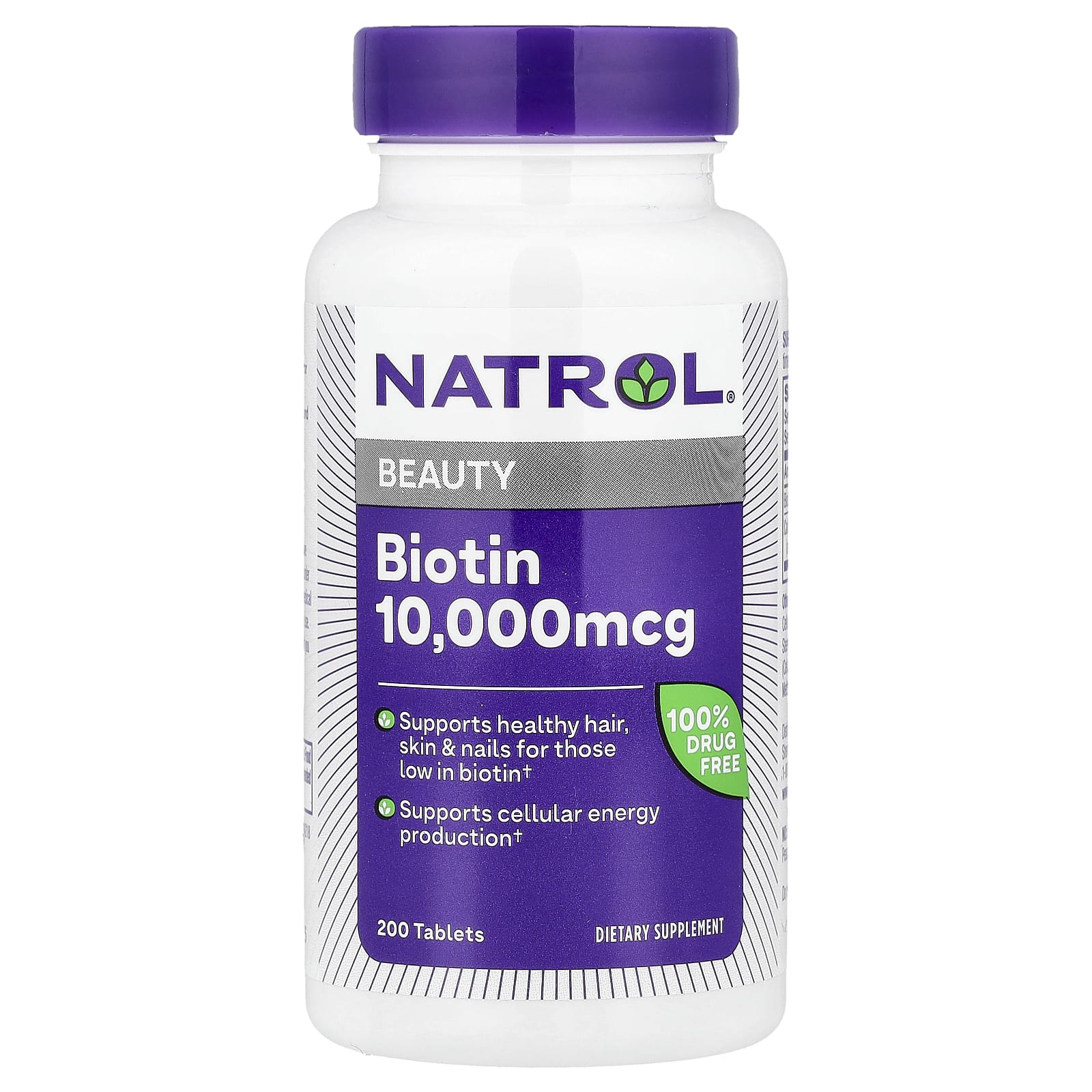 

Biotin, 200 tablets
