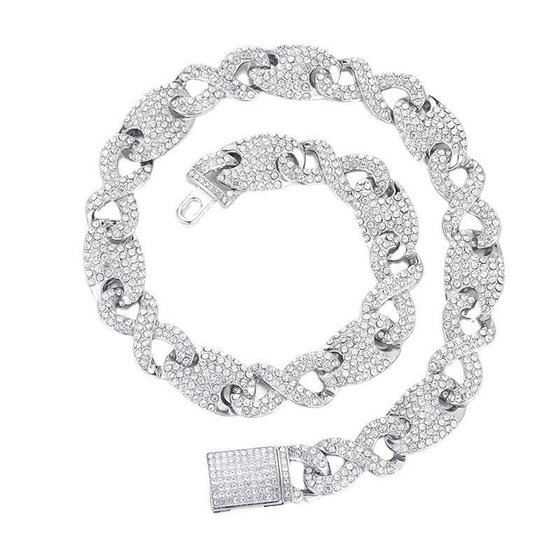 Men's 13mm Zircon-Studded Hip Hop Miami Necklace