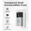 Doorbell Rain Cover Weatherproof Compatible for Ring/Blink/Google Nest Video Doorbell, Large Acrylic Doorbell Cover Protector for Outside Camera
