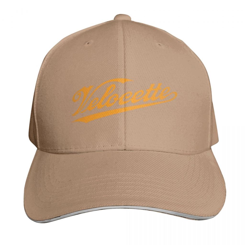 Velocette 1 Baseball Cap Contrast Two Tone Brim Snapback Flat Bill Strapback Dad Hat