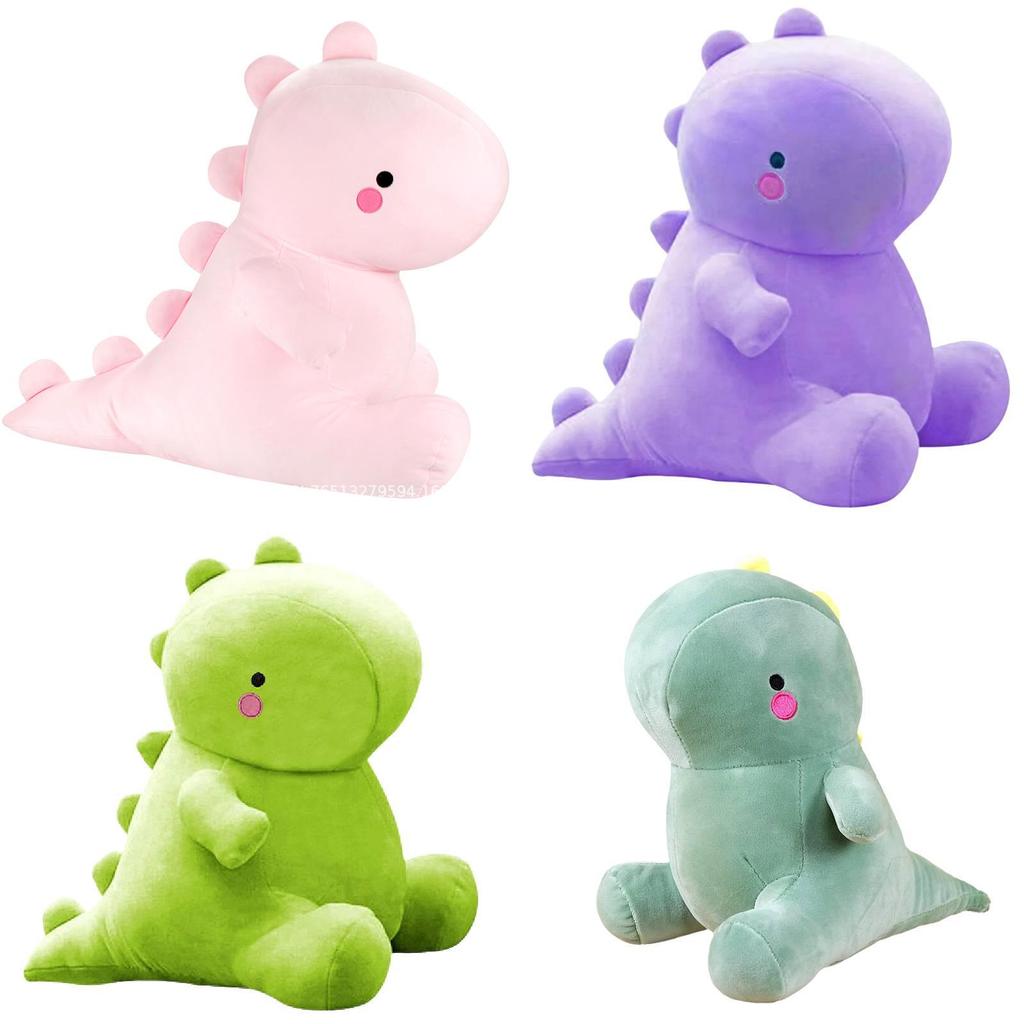 Adorable Dinosaur Plush Toy Cozy Stuffed Animal Pillow Perfect For Girls Birthday Gift