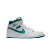 1 Mid White Mystic Green