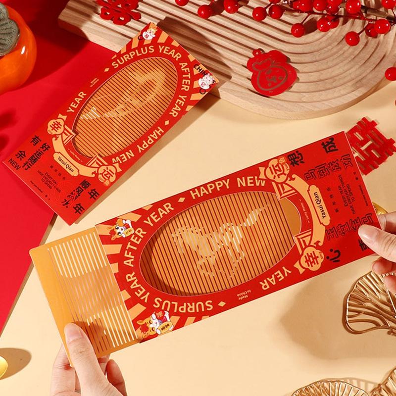 Chinese Horse Year Red Envelopes Chinese New Year Hongbao Party Supplies Spring Festival Money Pocket Kids Gifts