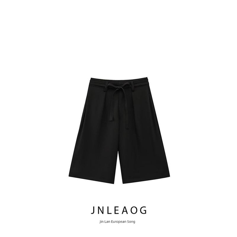 Jnleaog New Fall Women's Clothing Fashion French Fashion Elegant Joint Name Pleated Casual Shorts 4786057