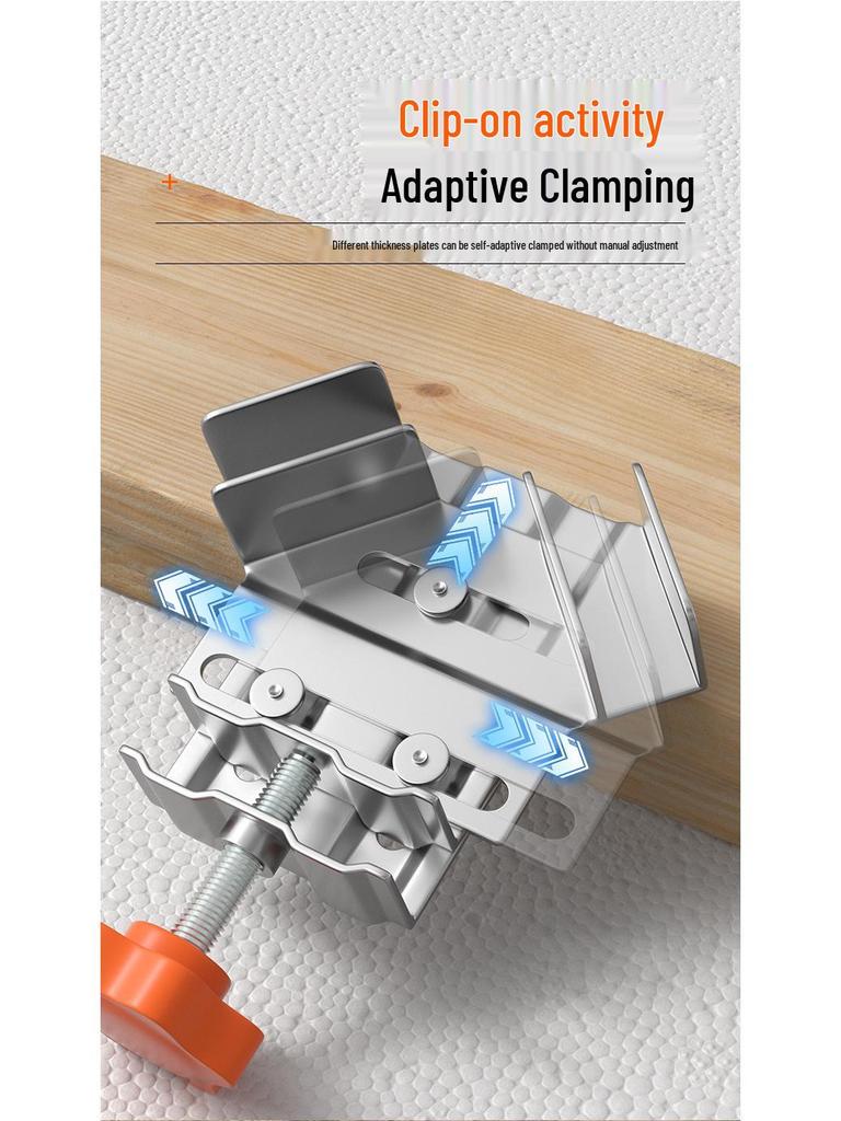 Stainless Steel 90° Welding Woodworking Clamp Jig