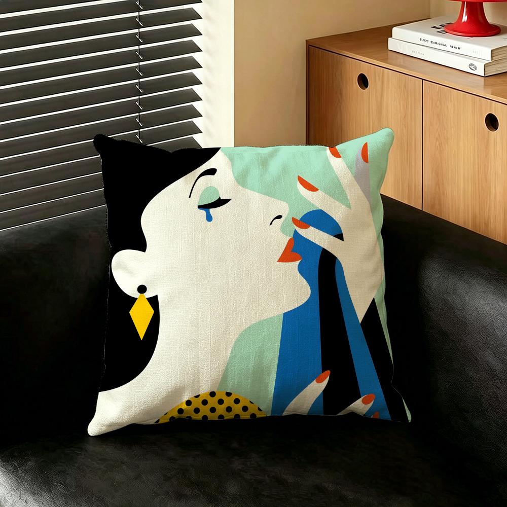 Artist MMalikaFFavre Cushion Cover Creative  pillowcases for interior decoration office living room home Car hot