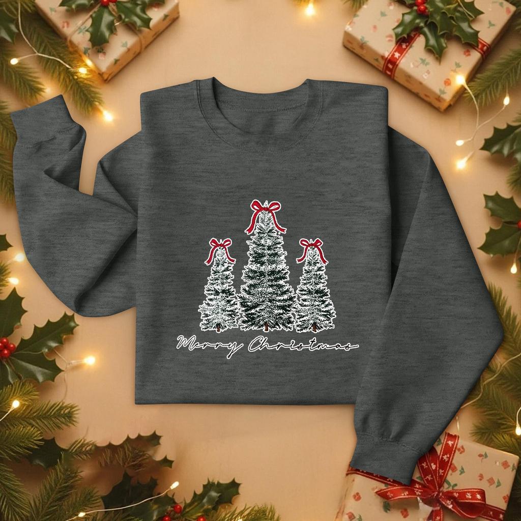 Christmas T-Shirts And Sweatshirts, Women'S Sweatshirts, Long-Sleeved Pullover Sweatshirts, Women'S Long-Sleeved Tops