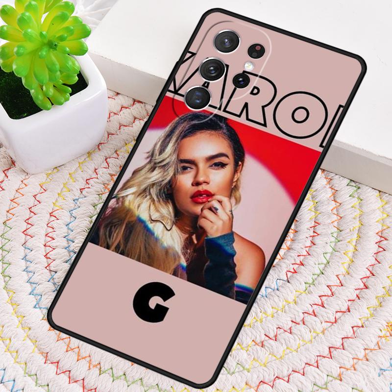 Karol G Bumper Silicone Phone Case For Samsung Galaxy note 10 pro S26 S25 S24 S23 S22 S21 Plus S25Ultra Capa Cover