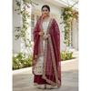 Beautiful Party Wedding Wear Palazzo Suit Indian Pakistani Ethnic Salwar Kameez
