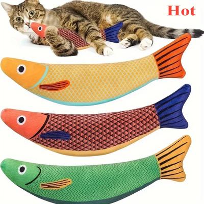 Cats Toy Cats Toys 3D Simulated Fish Interactive Plush Pet Chew 18 Bite Home Appliance Electric Scooter Sex Products Furniture