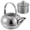 1Pcs Teapot Large Capacity Stainless Steel Thickened Tea Kettle Portable Home Use Filter Strainer Teapot Tea Kettle