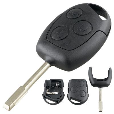 3 Buttons Car Remote Key Shell Fit for Ford Mondeo / Fiesta / Focus / KA / Transit / K2 2002-2012